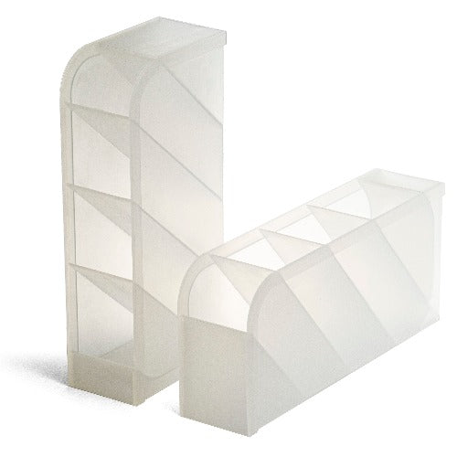 Desk Organizer, Pen Holder with 4 Compartments, 2PK