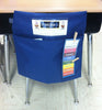 Seat Sack with behavior chart clipped on for easy access