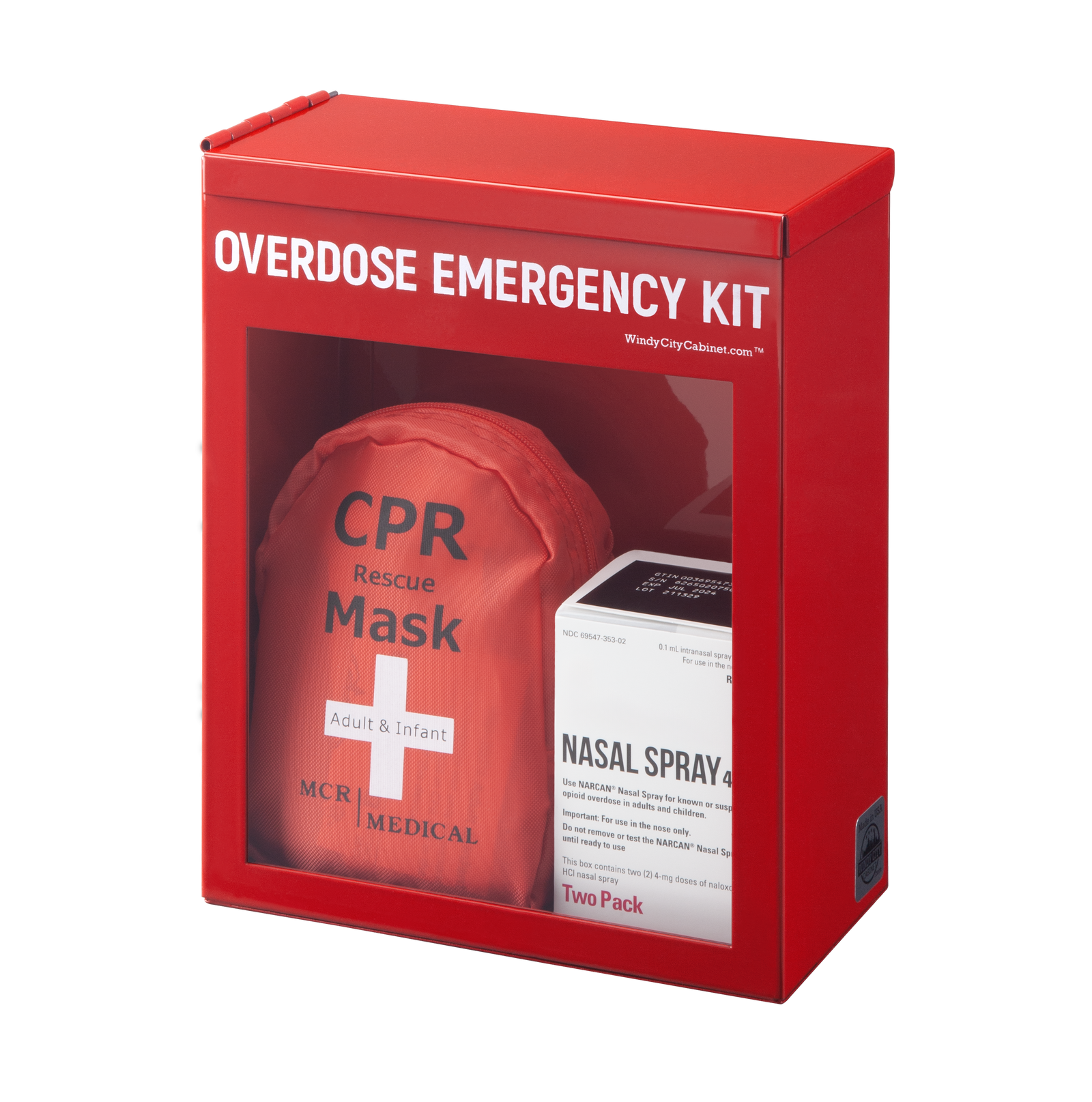 Non-Locking Overdose Cabinet