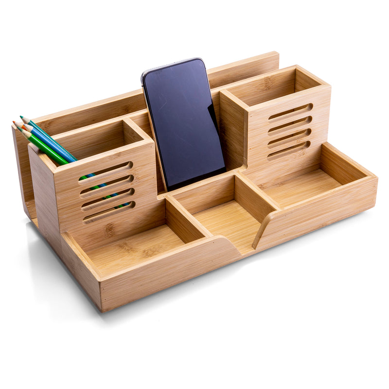 Bamboo Desk Organizer