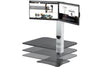 Victor High Rise Electric Dual Monitor Standing Desk