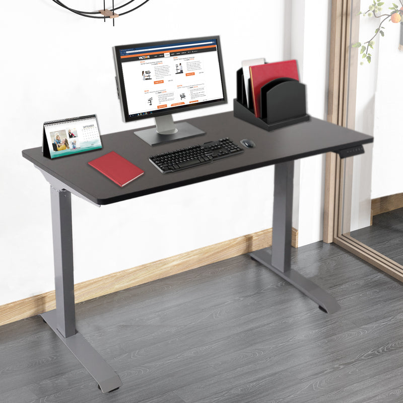 Victor High Rise Electric Adjustable Height Full Standing Desk