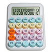 VICTOR® Sum Buddy Desktop Calculator – Large Buttons, 12-Digit Display, Pastel Colors