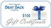 seat sack gift card hundred dollar