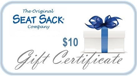Seat Sack Gift Card ten dollar